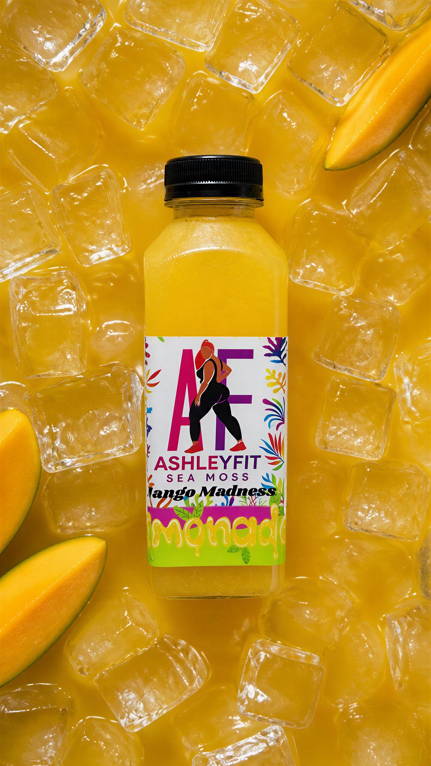 Mango Madness Sea moss Lemonade