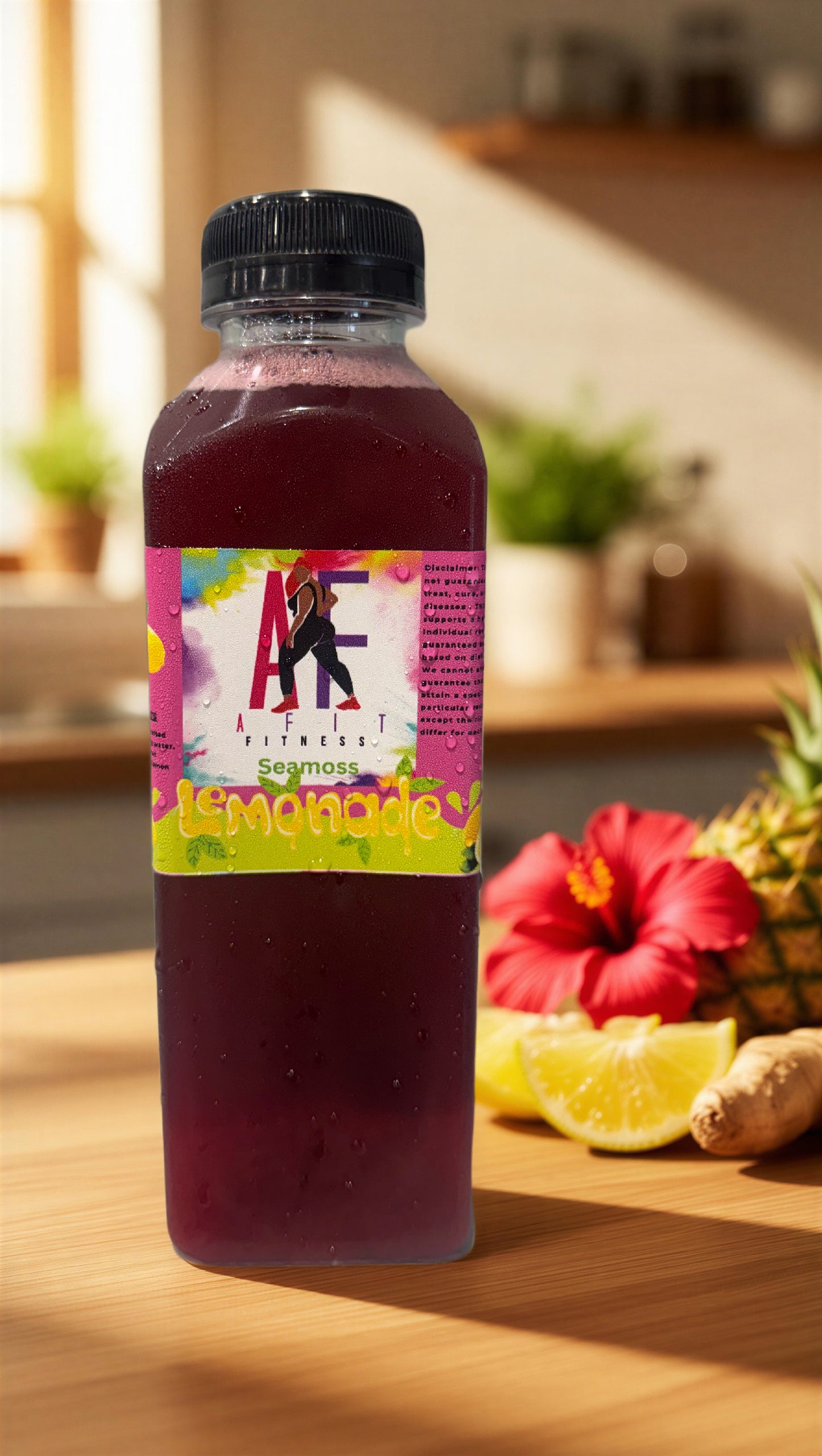 Island Vibes Sea moss Lemonade