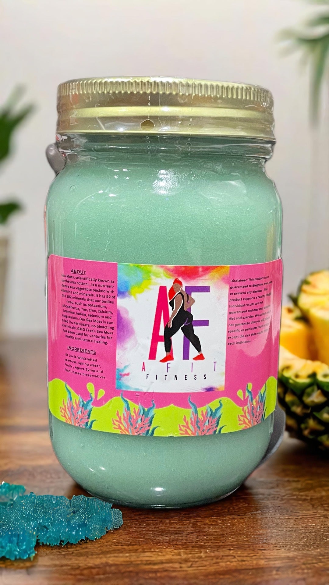 Blue Spirulina & Pineapple